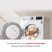 LG 8kg Dual Inverter Secadora con Bomba de calor Blanca A+++, RC80V9AV2W