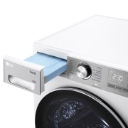 LG Secadora 10kg, C, con Bomba de calor Dual Inverter, Blanca , Serie 900, RH10V9AV2WR