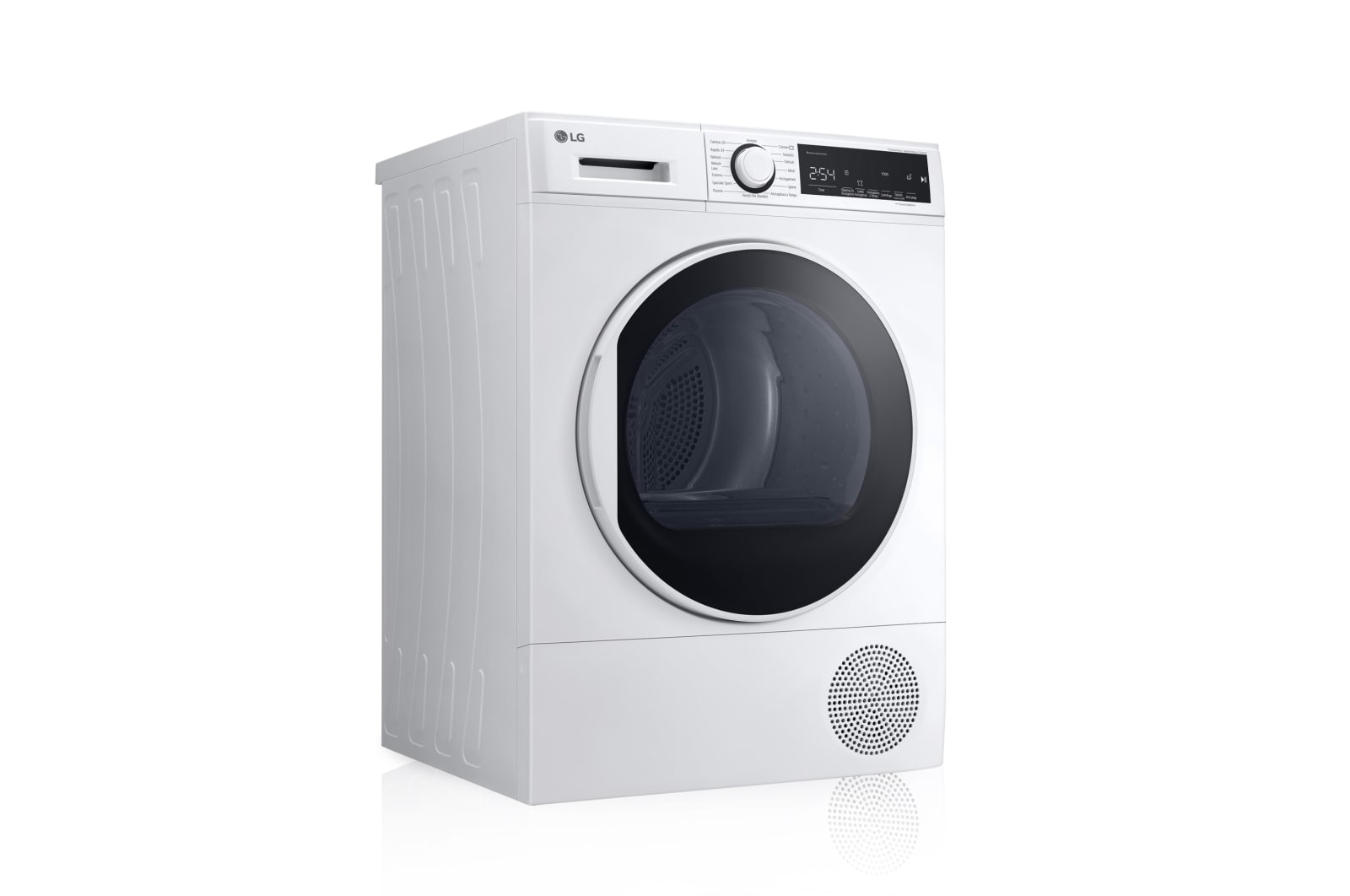 LG RH80T2AP6RM Secadora vista frontal lateral