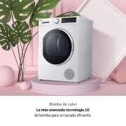 LG  Secadora  con bomba de calor 8kg, A++, Blanca, Serie 100 , RH80T2AP6RM
