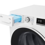 LG Secadora 9kg, C, con Bomba de calor Dual Inverter,  Blanca, Serie 500, RH90V5AV6N