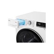LG Secadora 9kg, C, con Bomba de calor Dual Inverter, Blanca, Serie 900, RH90V9AV3N