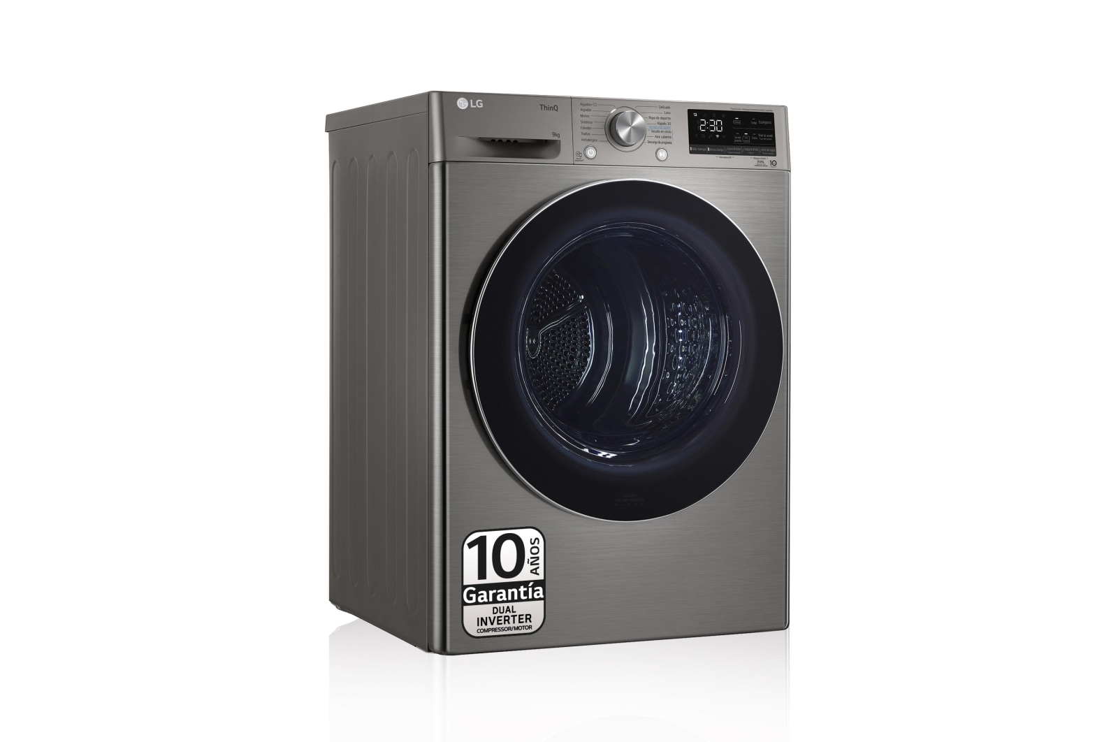 LG RH90V9PV2N Secadora vista frontal izquierda
