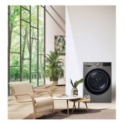 LG Outlet Secadora 9kg, A+++, con Bomba de calor Dual Inverter, Inox Antihuellas, Serie 900, RH90V9PV2N.OUTLET