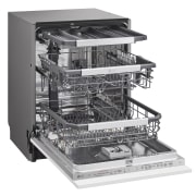 LG LavavajillasIntegrable, LG QuadWashTM Steam, A con lavado a vapor y tercera bandeja , DB475TXS