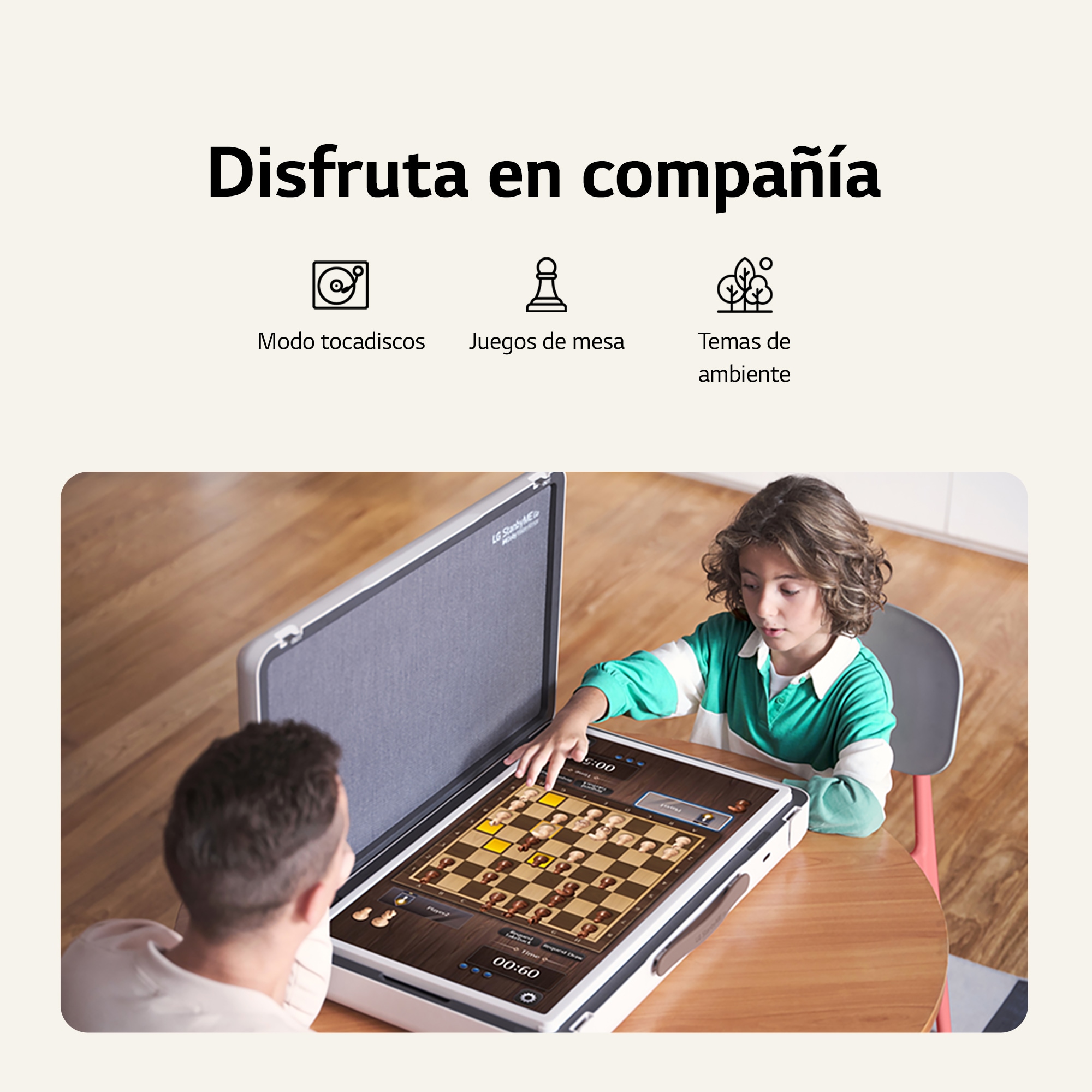 LG Stanbyme Go, el único Smart TV portátil y táctil que te acompa?a estés donde estés., 27LX5QKNA