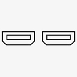 HDMI icon.