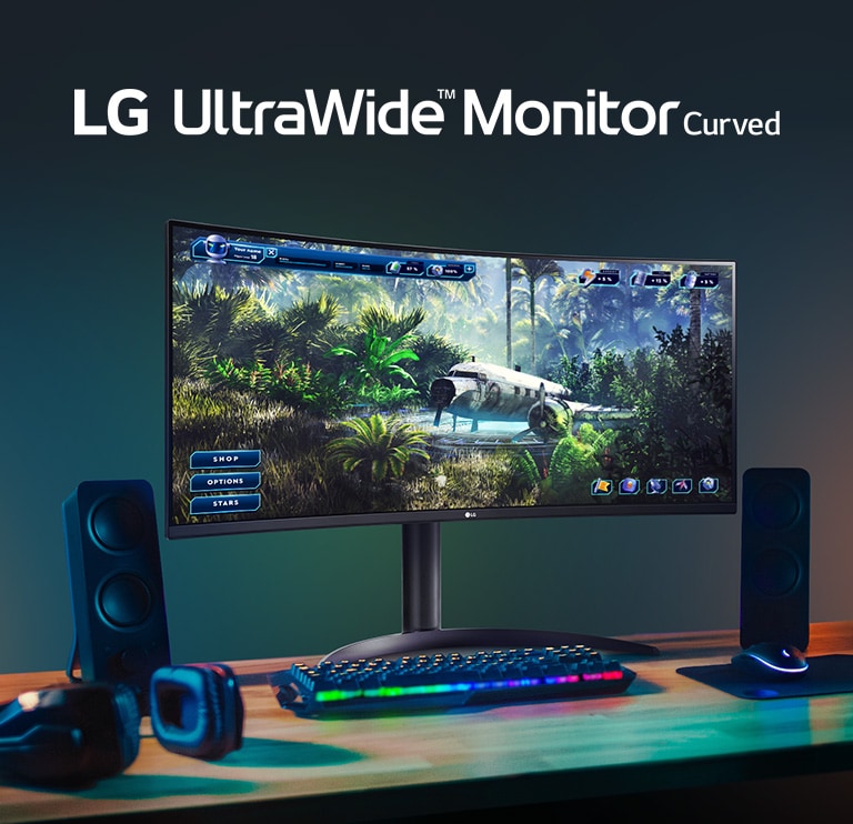 LG UltraWide? Monitor Curved