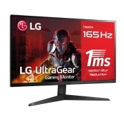 LG Monitor Gaming LG UltraGear? de 27 pulgadas | 165Hz VA tiempo de respuesta de 1ms (GtG), FreeSync? Premium, 27GQ50F-B