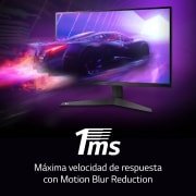 LG Monitor Gaming LG UltraGear? de 27 pulgadas | 165Hz VA tiempo de respuesta de 1ms (GtG), FreeSync? Premium, 27GQ50F-B