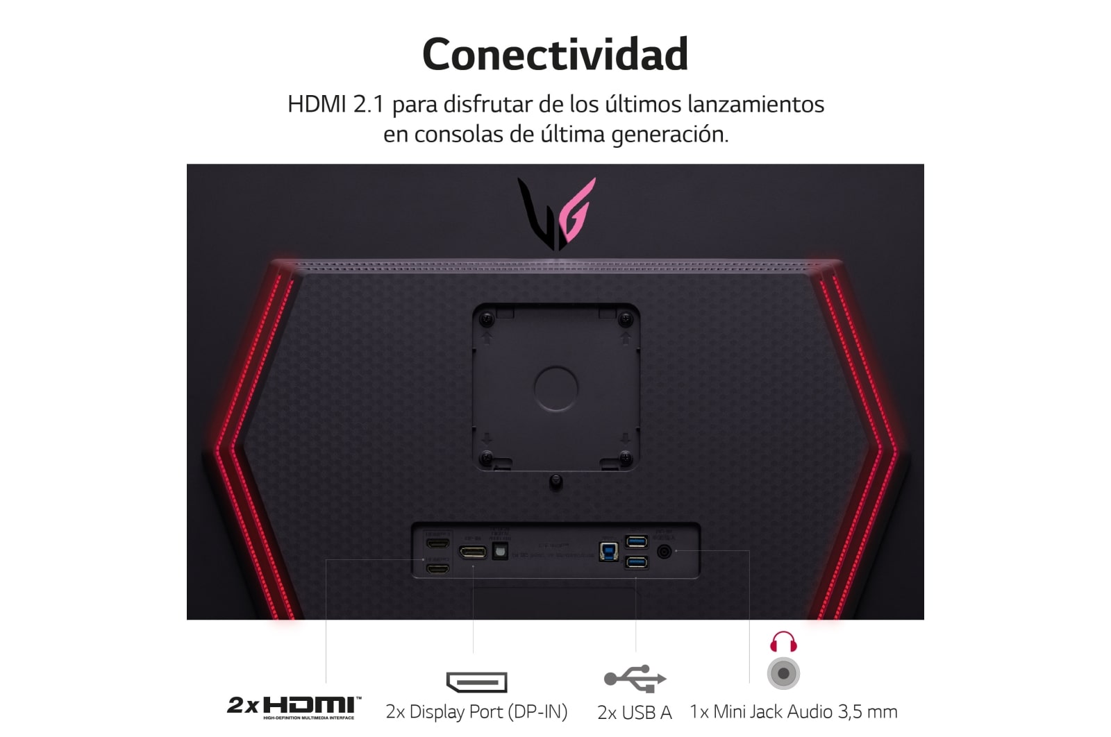 LG UltraGear? de 27 pulgadas Monitor Gaming OLED QHD de 240Hz | 0.03ms de tiempo de respuesta, Compatible con G-SYNC?, FreeSync? Premium, 27GR95QE-B