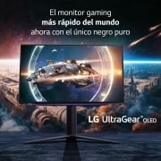 LG UltraGear? de 27 pulgadas Monitor Gaming OLED QHD de 240Hz | 0.03ms de tiempo de respuesta, Compatible con G-SYNC?, FreeSync? Premium, 27GR95QE-B