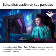 LG UltraGear? de 27 pulgadas Monitor Gaming OLED QHD de 240Hz | 0.03ms de tiempo de respuesta, Compatible con G-SYNC?, FreeSync? Premium, 27GR95QE-B