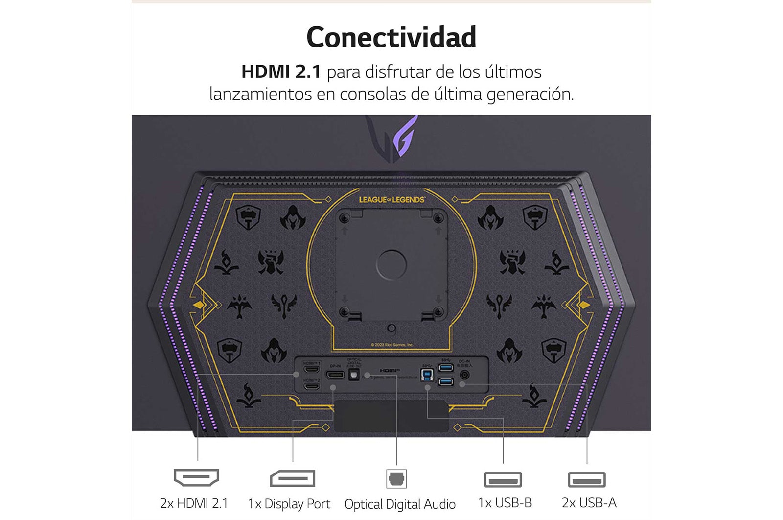 LG UltraGear? de 27 pulgadas Monitor Gaming OLED QHD de 240Hz | 0.03ms de tiempo de respuesta, Compatible con G-SYNC?, FreeSync? Premium, 27GR95QL-B