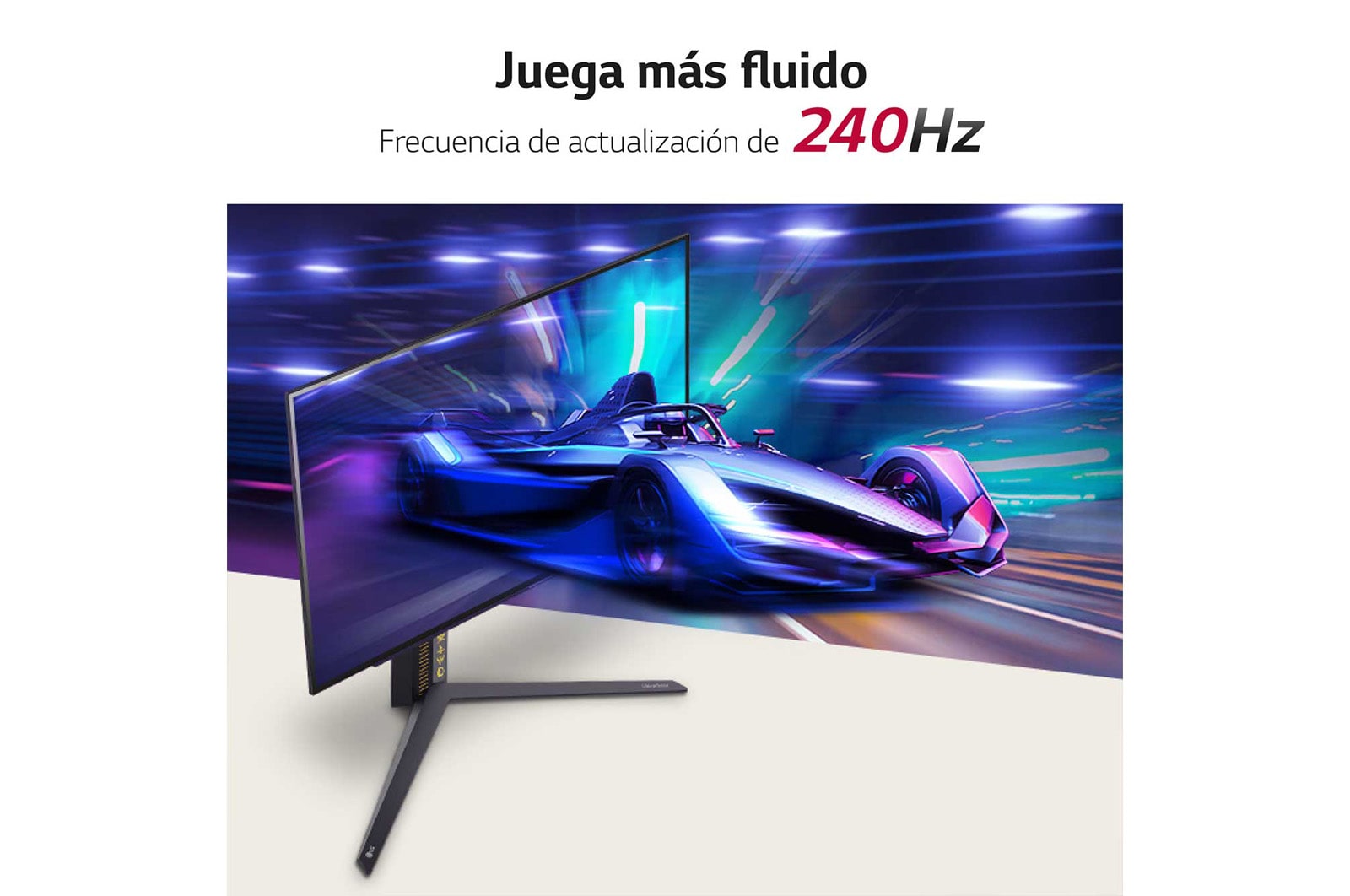 LG UltraGear? de 27 pulgadas Monitor Gaming OLED QHD de 240Hz | 0.03ms de tiempo de respuesta, Compatible con G-SYNC?, FreeSync? Premium, 27GR95QL-B