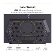 LG UltraGear? de 27 pulgadas Monitor Gaming OLED QHD de 240Hz | 0.03ms de tiempo de respuesta, Compatible con G-SYNC?, FreeSync? Premium, 27GR95QL-B