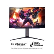 LG UltraGear? de 27 pulgadas Monitor Gaming OLED QHD de 240Hz | 0.03ms de tiempo de respuesta, Compatible con G-SYNC?, FreeSync? Premium, 27GR95QL-B