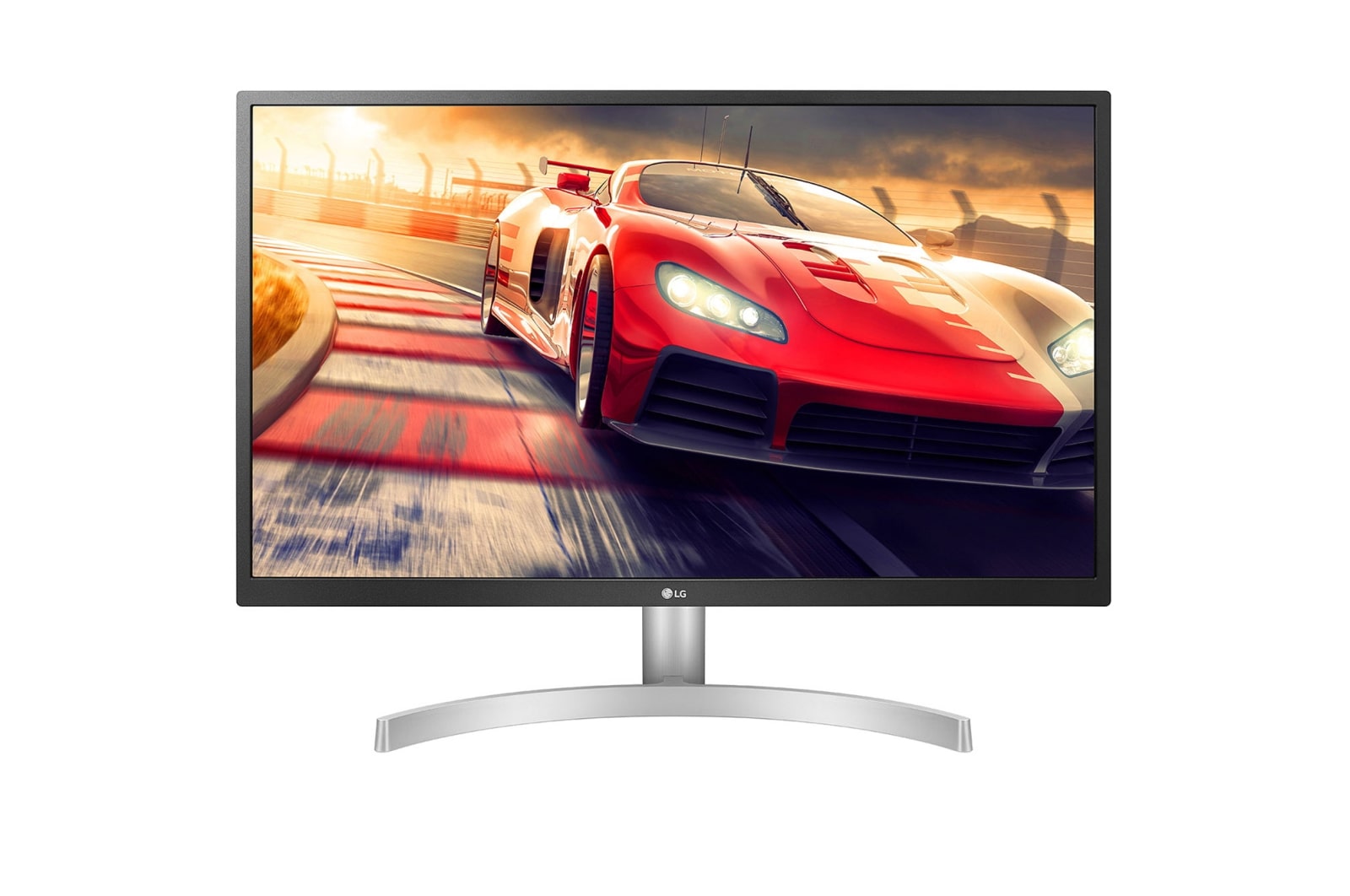 LG Monitor UHD polivalente (Panel IPS: 3840 x 2160p, 16:9, 300cd/m2, 1000:1, sRGB >98%, 60Hz, 5ms); diag. 68,4cm; entradas: HDMI x2, DP x1, G, 27UL500P-W