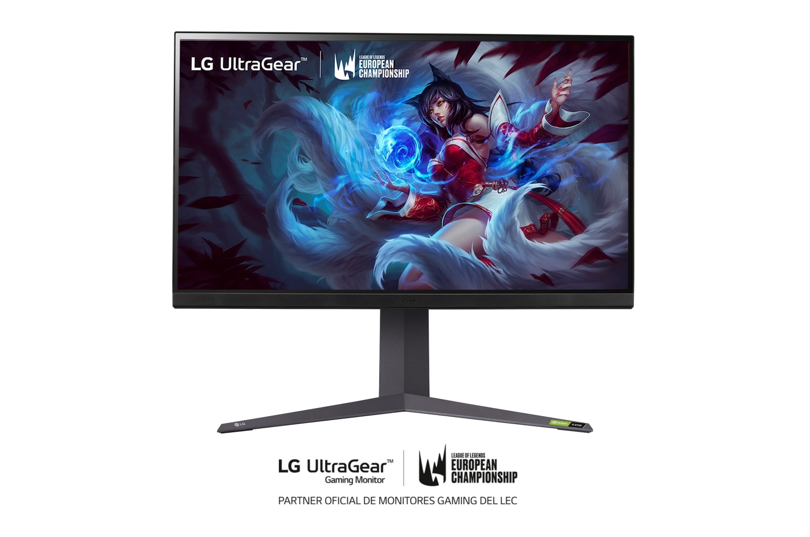 LG UltraGear? de 32 pulgadas Monitor Gaming 4K de 144Hz | 1ms tiempo de respuesta, Compatible con G-SYNC?, FreeSync? Premium, 32GR93U-B