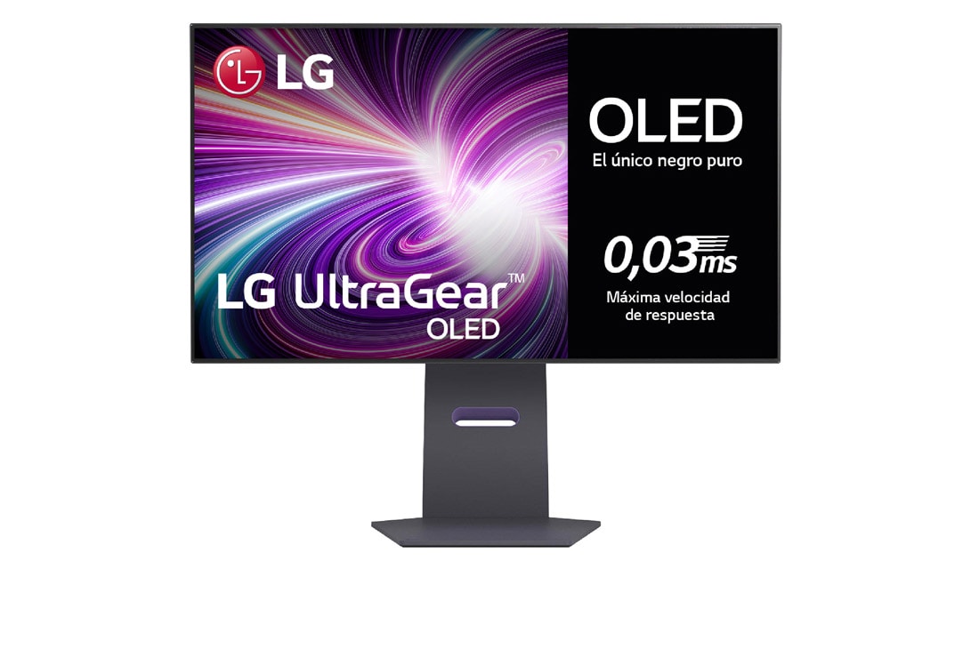 LG Monitor gaming UltraGear? OLED 4K UHD 240Hz de 32 pulgadas | 0,03ms (GtG), compatible con G-SYNC?, FreeSync? Premium Pro, 32GS95UW-B.EEU