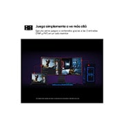 LG Monitor gaming UltraGear? OLED 4K UHD 240Hz de 32 pulgadas | 0,03ms (GtG), compatible con G-SYNC?, FreeSync? Premium Pro, 32GS95UW-B.EEU