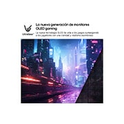 LG Monitor gaming UltraGear? OLED 4K UHD 240Hz de 32 pulgadas | 0,03ms (GtG), compatible con G-SYNC?, FreeSync? Premium Pro, 32GS95UW-B.EEU