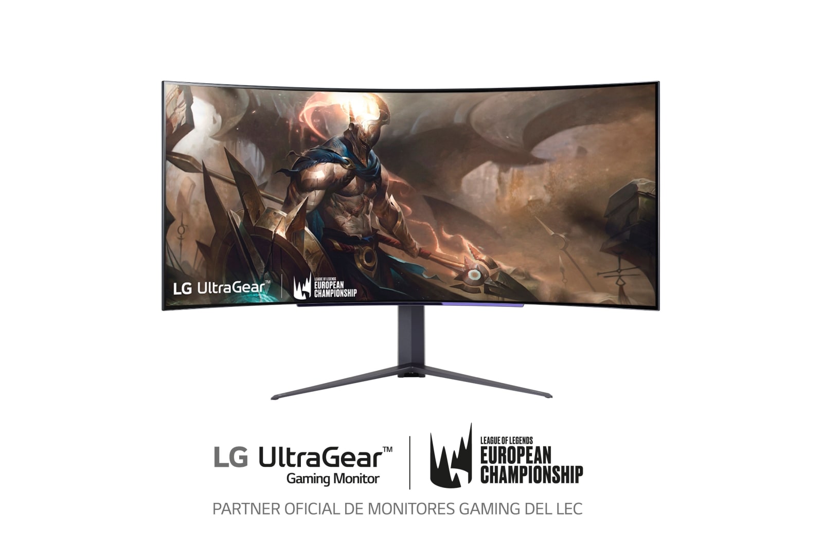 LG UltraGear? de 45 pulgadas Monitor Gaming Curvo OLED WQHD de 240Hz | 0.03ms tiempo de respuesta, Compatible con G-SYNC?, FreeSync? Premium Pro, 45GR95QE-B