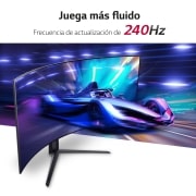 LG UltraGear? de 45 pulgadas Monitor Gaming Curvo OLED WQHD de 240Hz | 0.03ms tiempo de respuesta, Compatible con G-SYNC?, FreeSync? Premium Pro, 45GR95QE-B