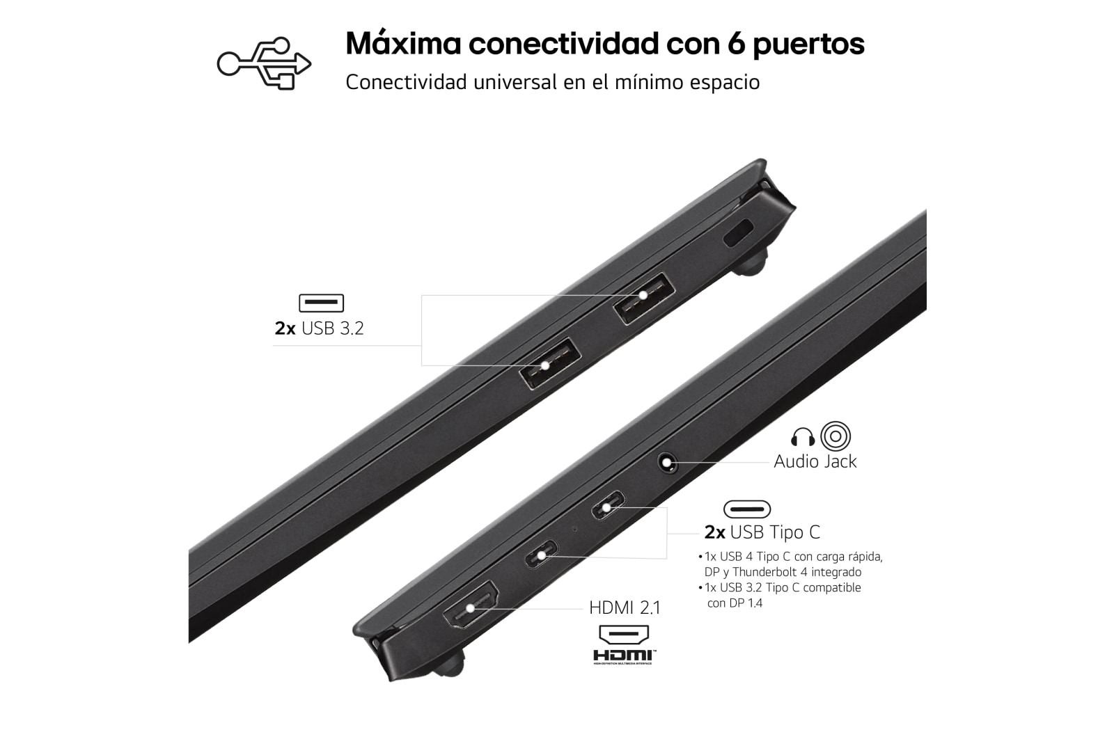 LG Laptop ligero gram de 14 pulgadas con 32GB de RAM Intel? Core? Ultra 7 | Windows 11, pantalla IPS antirreflejos, 14Z90S-G.AD76B