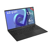 LG gram 15Z90Q Windows 11 Home - Portátil ultraligero de 39,6cm (15") FHD 16:9 IPS (1,1kg, autonomía 13h. Intel EvoTM i7 12a gen., Iris Xe,  16GB RAM, 512GB SSD NVMe) Negro - Teclado Espa?ol, 15Z90Q-GAA75B