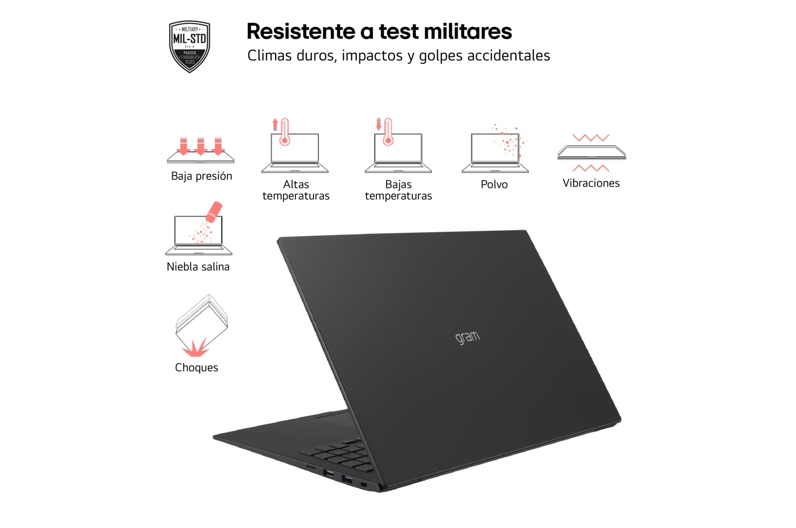 LG gram Pro de 16 pulgadas Laptop Ligero de 32GB RAM Intel? Core? Ultra 7 | Windows 11, Pantalla IPS Antirreflejo, 16Z90SP-G.AD75B