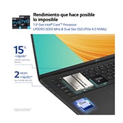 LG gram 17Z90R/ Windows 11 Home/  i7/ 32GB/ 1TB SSD/ RTX 3050/ 1,45Kg/ 20,5h, 17Z90R-E.AD78B