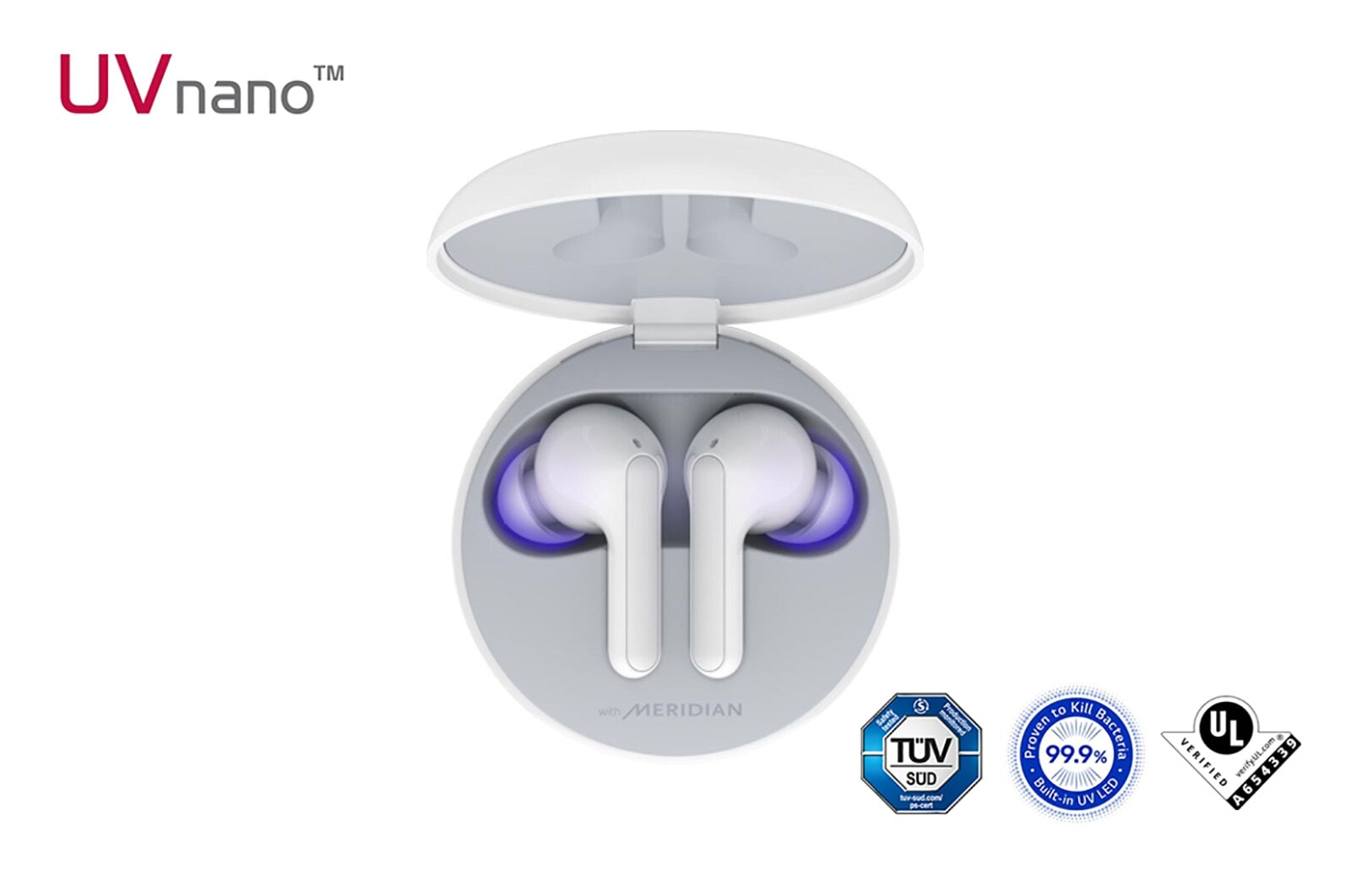Vista frontal de Tone Free FN6 HBS-FN6W