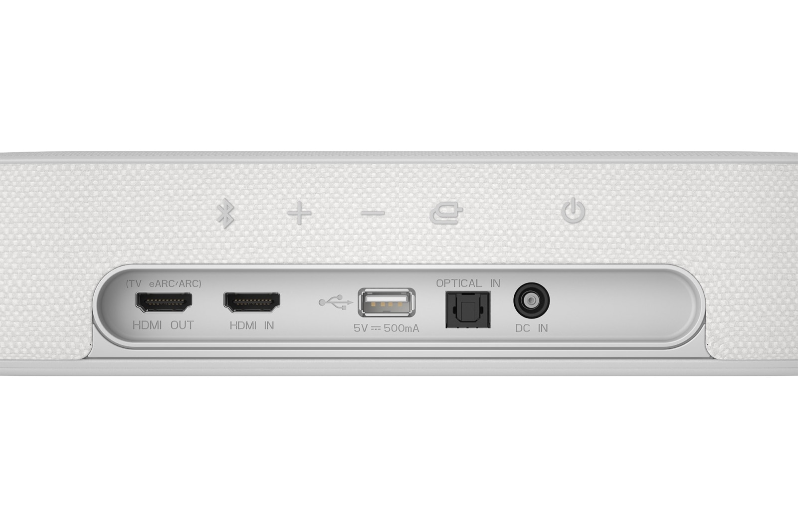 LG Barra de sonido compacta LG QP5W éclair de 320W de potencia 3.1.2 canales con calidad de sonido Hi-Res Audio, Dolby Atmos, DTS:X  y HDMI eARC., QP5W