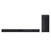 vista frontal con el subwoofer