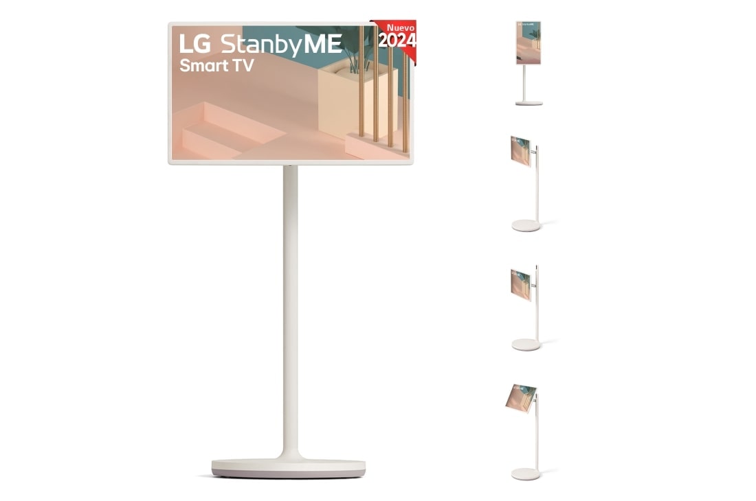 Front view of horizontal mode with background image