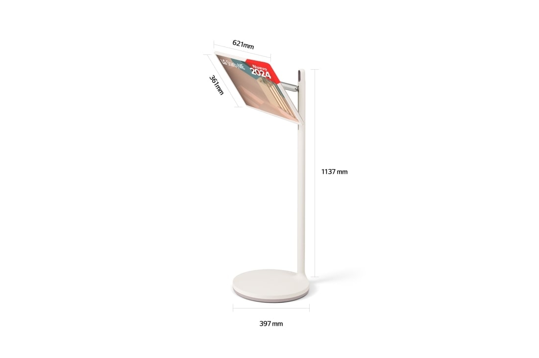LG  LG StanbyMe el único Smart TV portátil y táctil que te acompa?a estés donde estés., 27ART10AKPL