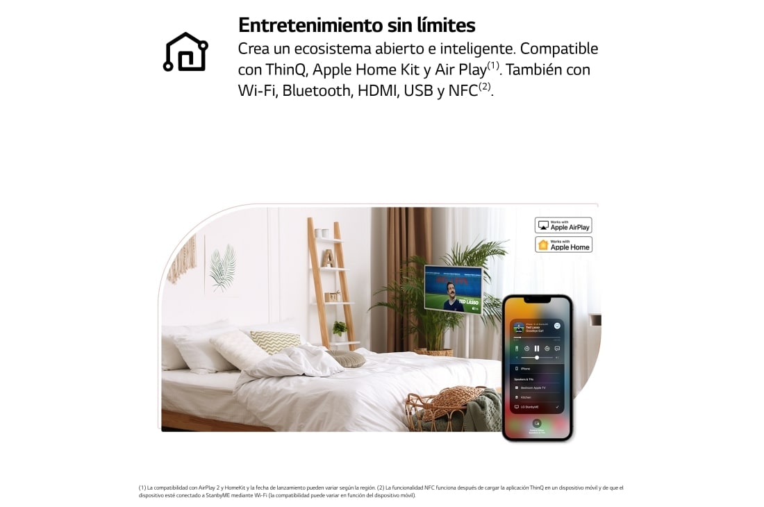 LG  LG StanbyMe el único Smart TV portátil y táctil que te acompa?a estés donde estés., 27ART10AKPL