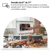 LG  LG StanbyMe el único Smart TV portátil y táctil que te acompa?a estés donde estés., 27ART10AKPL