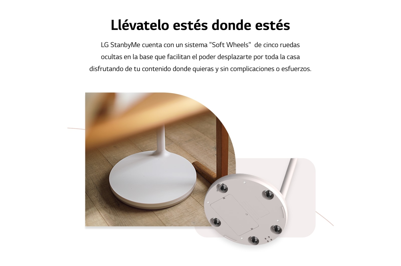 LG  LG StanbyMe el único Smart TV portátil y táctil que te acompa?a estés donde estés., 27ART10AKPL