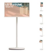 Front view of horizontal mode with background image