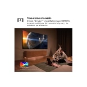 LG 43 pulgadas TV LG NANOCELL 4K serie AI NANO82  con Smart TV WebOS24, 43NANO82T6B