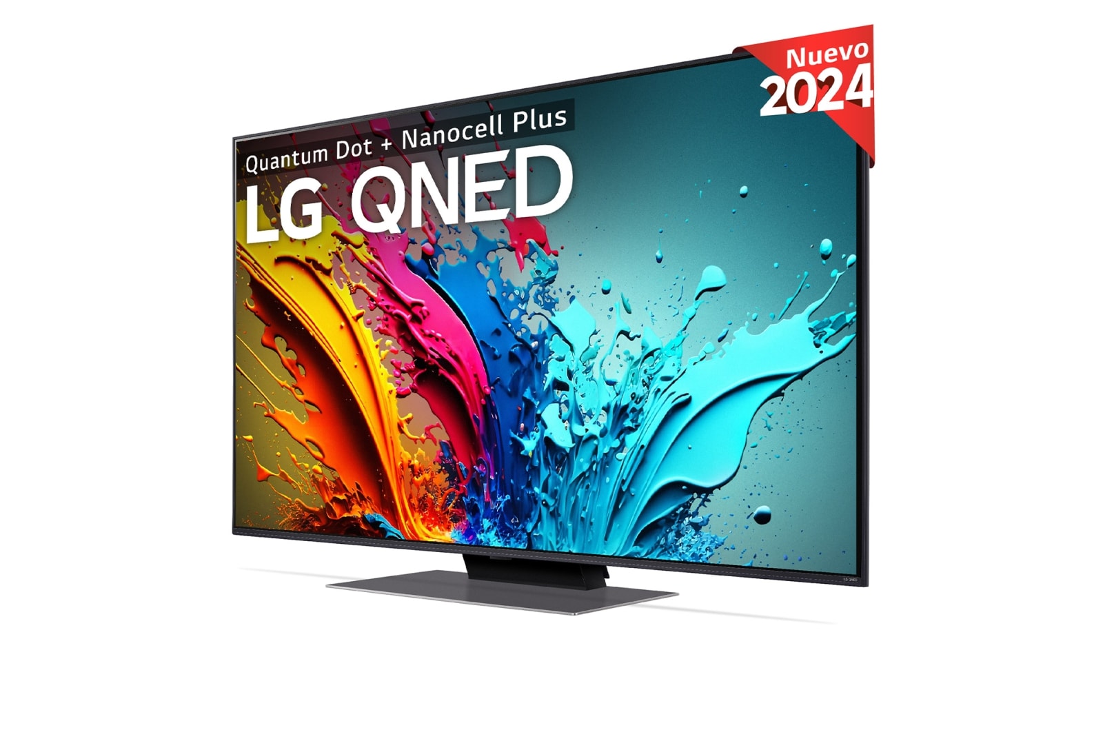 LG 55 pulgadas TV LG QNED 4K serie AI QNED86  con Smart TV WebOS24, 55QNED86T6A