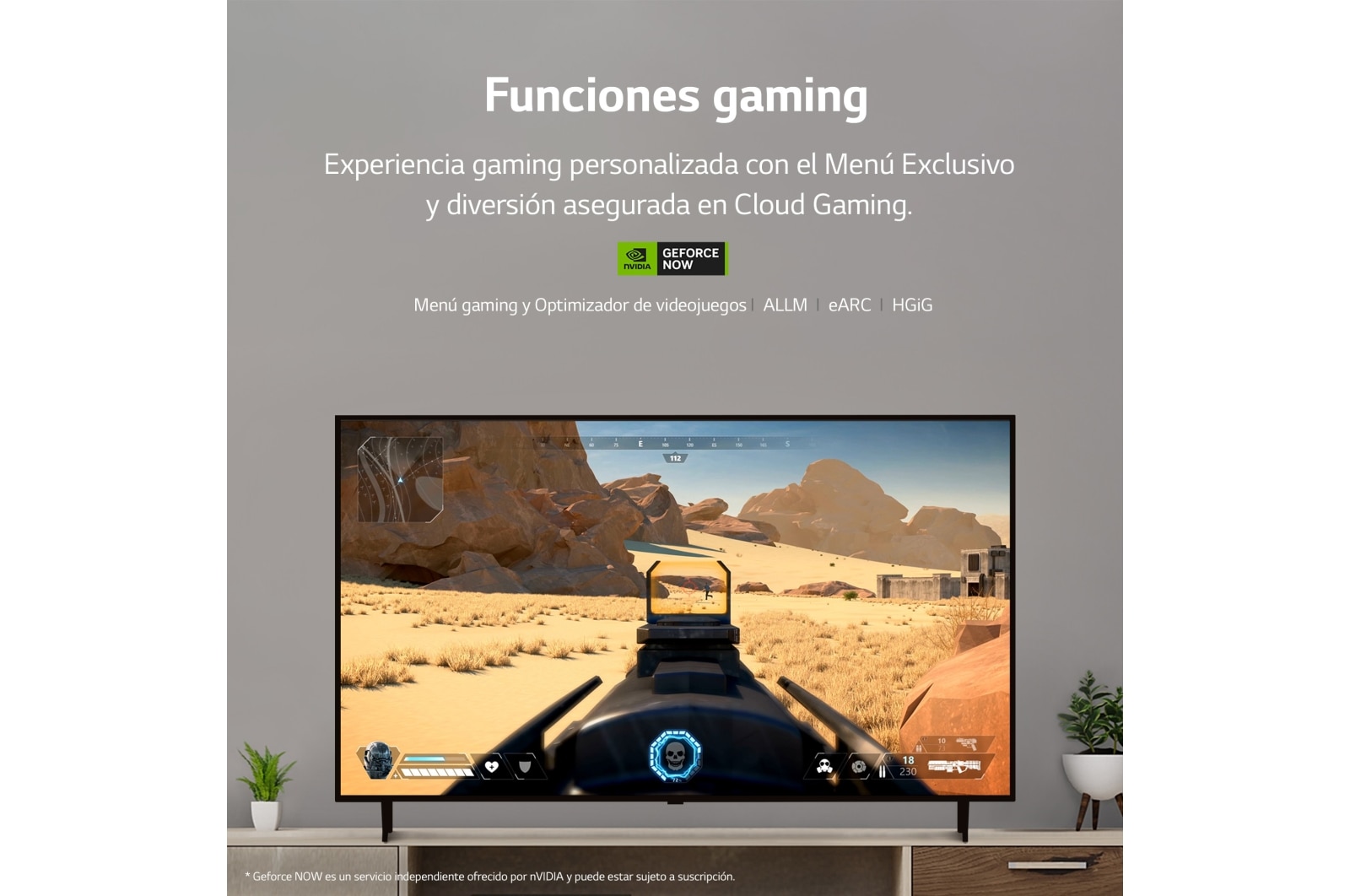 LG TV LG  UHD 4K de 50'' Serie 80, Procesador Alta Potencia, HDR10 / Dolby Digital Plus, Smart TV webOS23., 50UR80006LJ