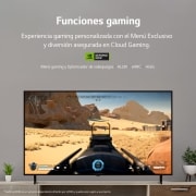 LG TV LG  UHD 4K de 50'' Serie 80, Procesador Alta Potencia, HDR10 / Dolby Digital Plus, Smart TV webOS23., 50UR80006LJ