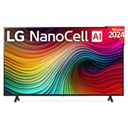 LG 55 pulgadas TV LG NANOCELL 4K serie AI NANO81  con Smart TV WebOS24, 55NANO81T6A