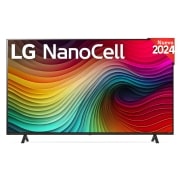 LG 55 pulgadas TV LG NANOCELL 4K serie AI NANO82  con Smart TV WebOS24, 55NANO82T6B