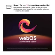 LG 65 pulgadas TV LG NANOCELL 4K serie AI NANO81  con Smart TV WebOS24, 65NANO81T6A