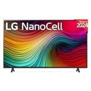 LG 65 pulgadas TV LG NANOCELL 4K serie AI NANO82  con Smart TV WebOS24, 65NANO82T6B