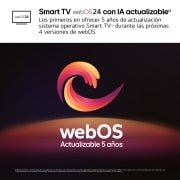 LG 65 pulgadas TV LG NANOCELL 4K serie AI NANO82  con Smart TV WebOS24, 65NANO82T6B